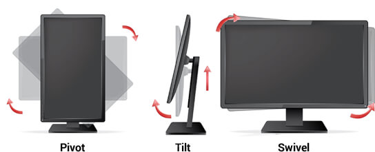 Fonctions ergonomiques pour votre écran PC