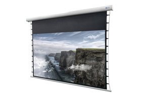 Écran de projection motorisé tensionné DELUXX Cinema Tension 221 x 124cm, 100 - 4k Pro Fibre MWHT