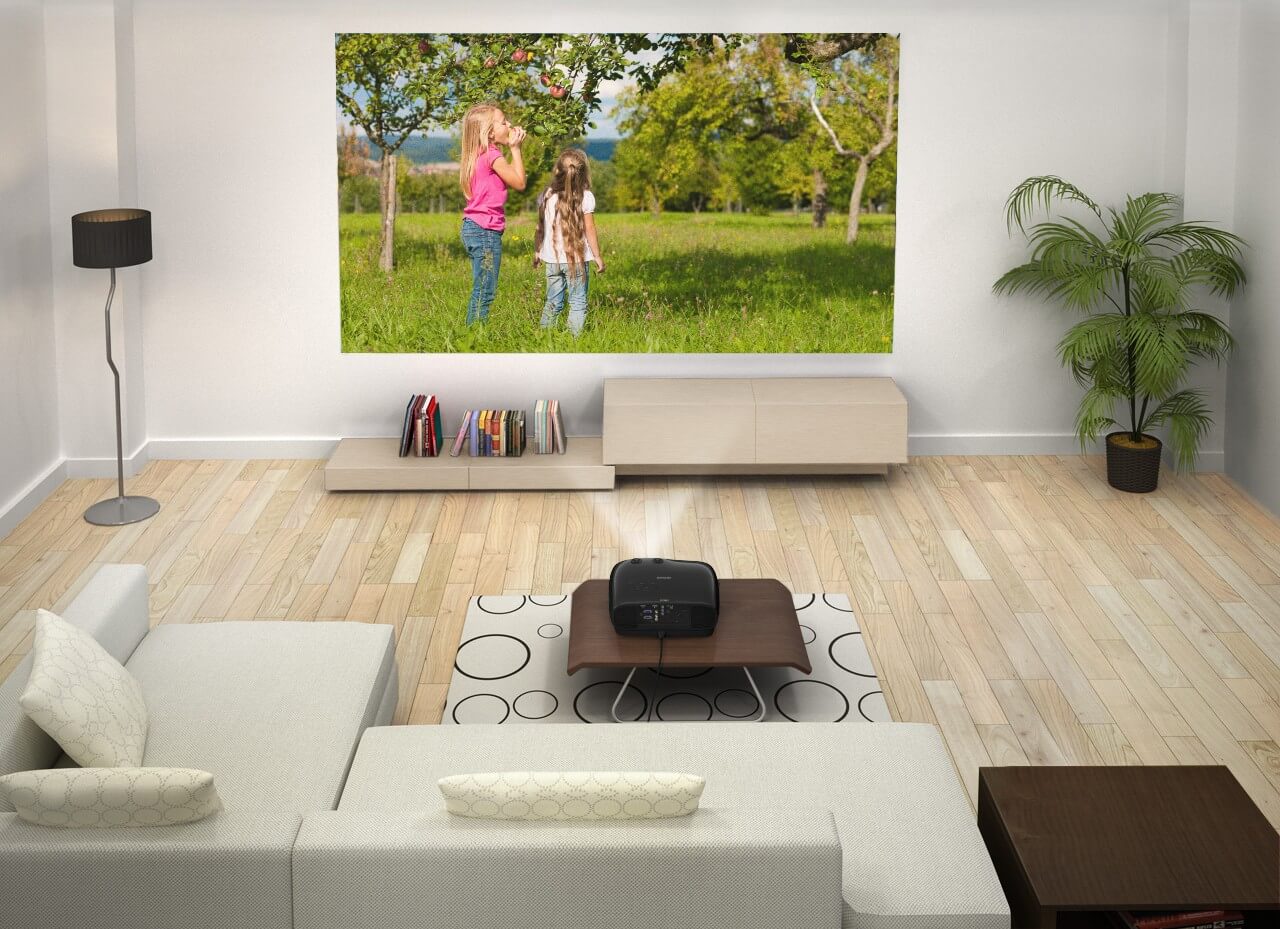 Utilisation de toile dans le home cinéma ou le salon