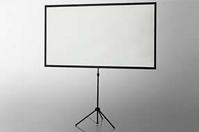 Ecran de projection à pied utra-léger celexon 177 x 100cm