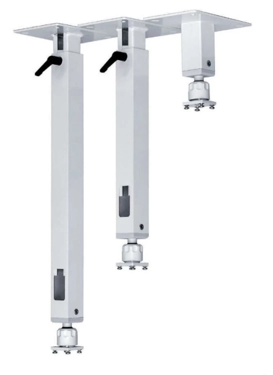 Support standard pour plafond PeTa, longueur variable 18-30 cm