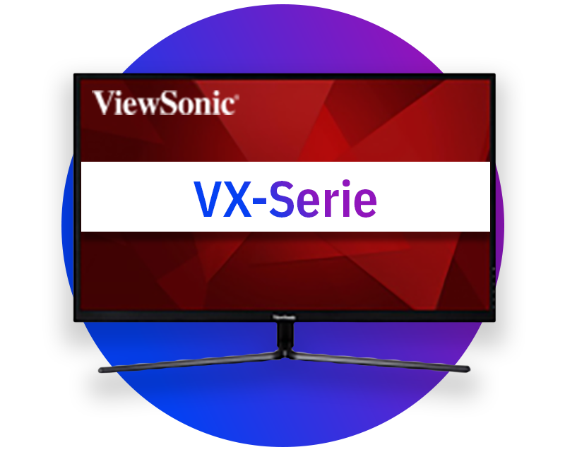 Moniteurs de jeu ViewSonic (série VX)