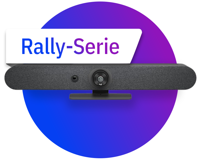 Solutions de salles de réunion Logitech (série Rally)