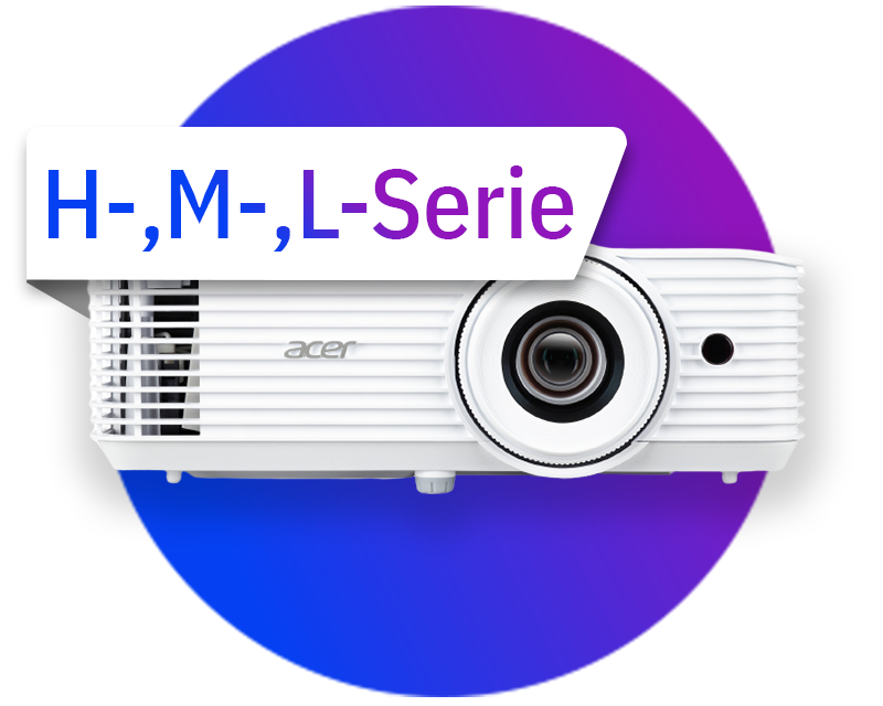 Acer vidéoprojecteurs home cinéma (série H, M, L)