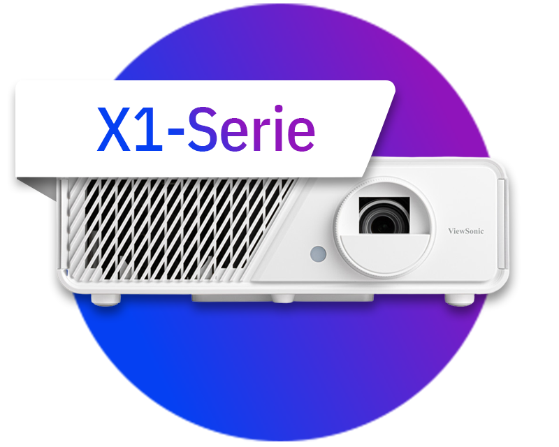 ViewSonic vidéoprojecteurs LED pour le home cinéma (série X1)