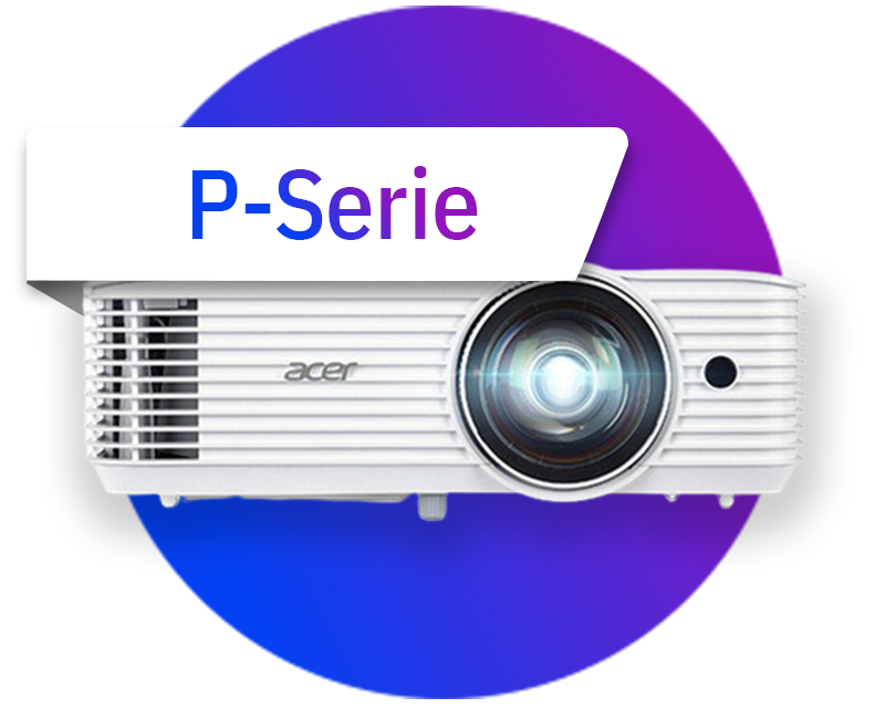 Vidéoprojecteurs professionnels Acer (série P)