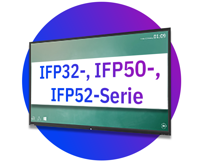 Tableaux interactifs ViewBoard de Viewsonic pour l'enseignement (série IFP32, IFP50, IFP52)
