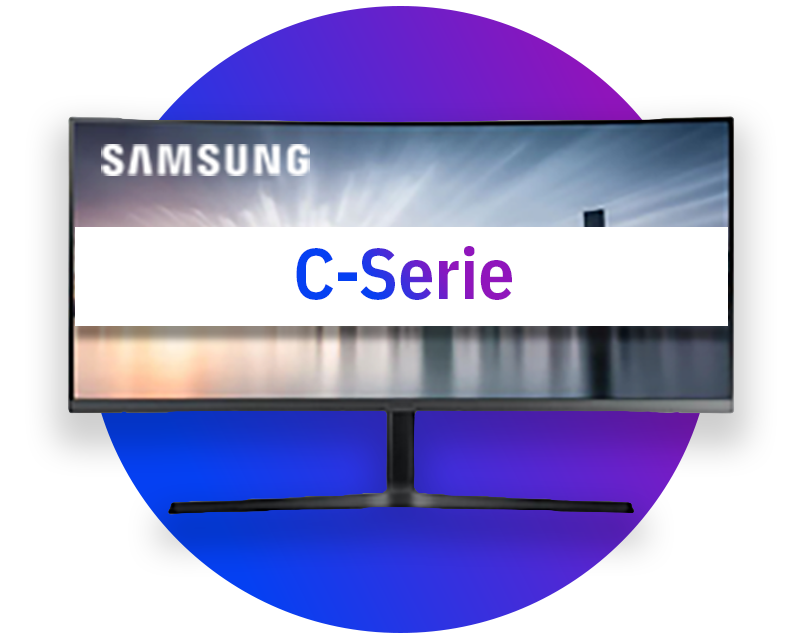 Moniteurs incurvés Samsung (série C)