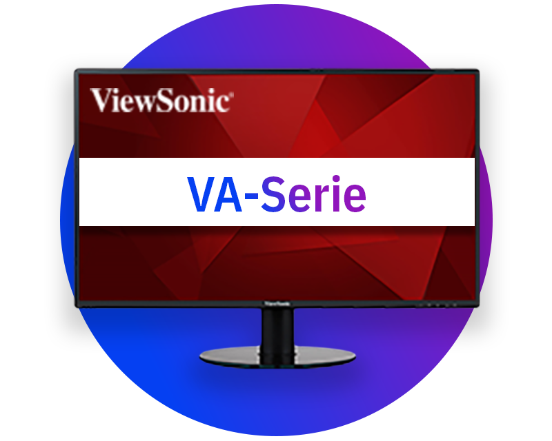 Moniteurs de bureau ViewSonic (série VA)