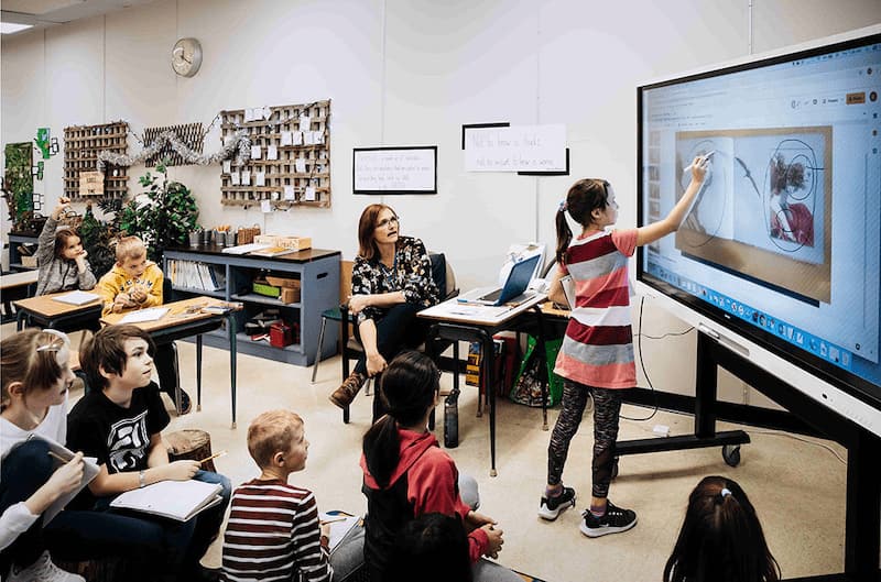 Smart Board MX en classe