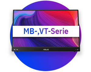 Moniteurs Asus ZenScreen (séries MB, VT)