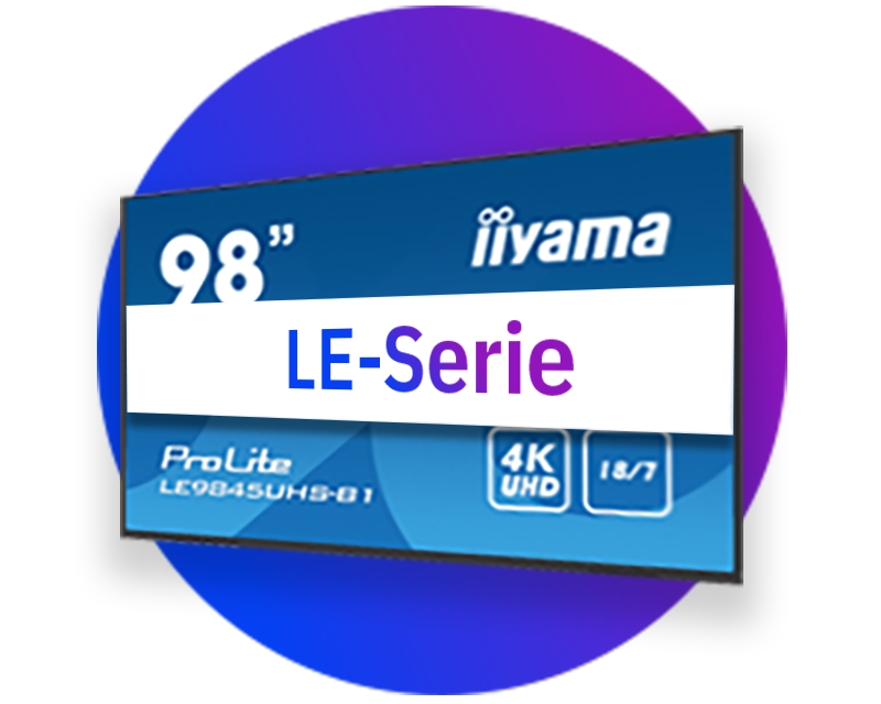 ecrans autonomes iiyama (série LE)