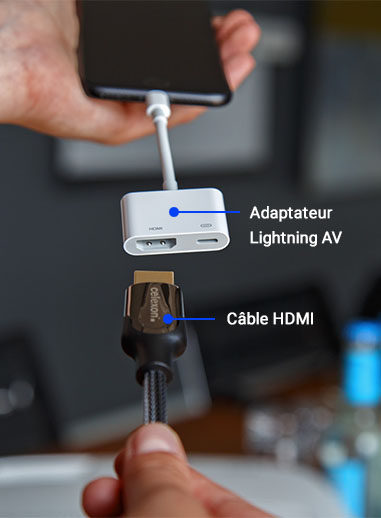 Adaptateur Lightning AV