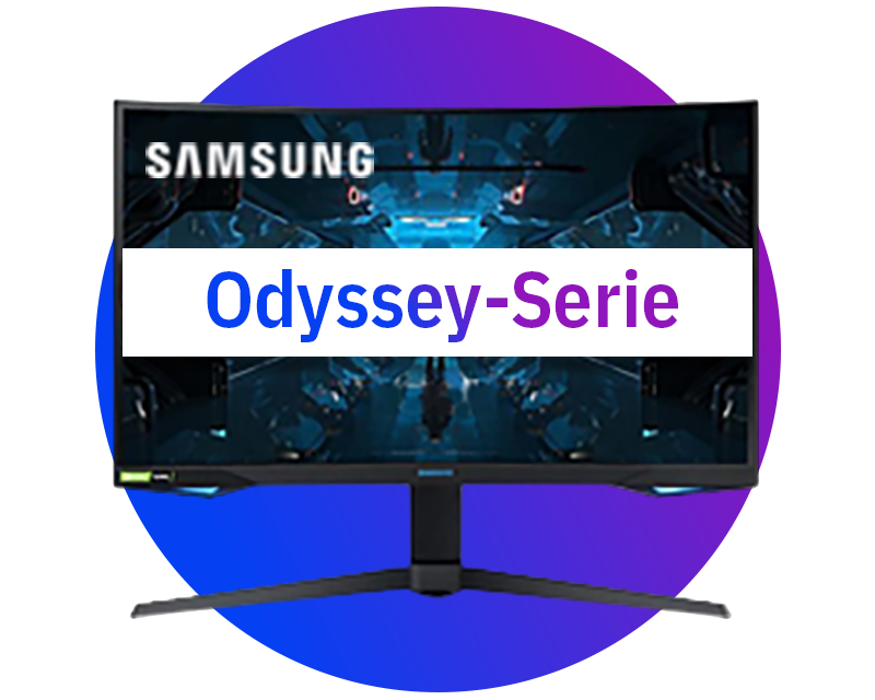 Moniteurs de jeu Samsung (série Odyssey)