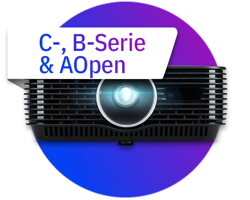 Vidéoprojecteurs mobiles Acer (Série C, B & AOpen)