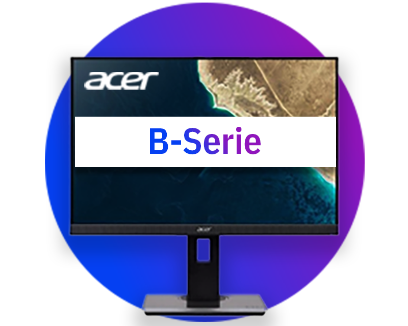Moniteurs professionnels Acer (série B)